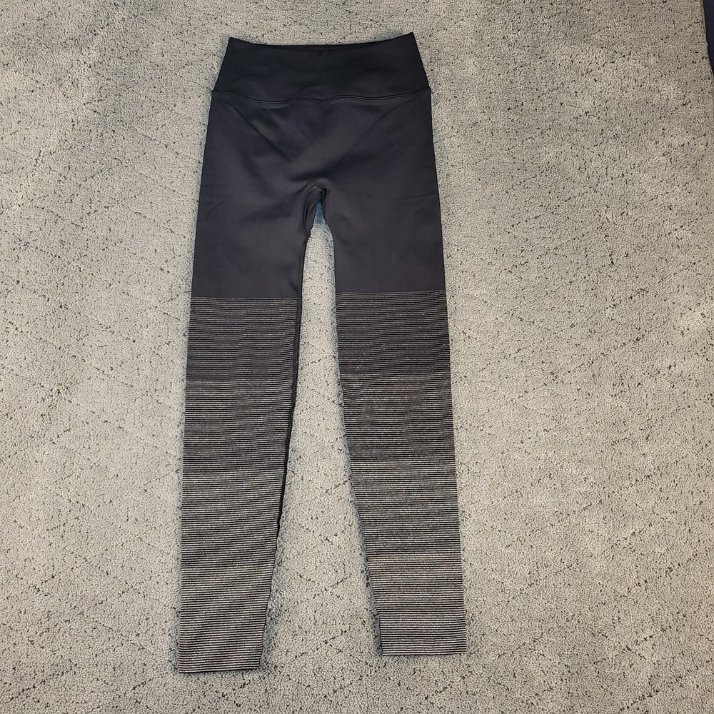 Lululemon Leggings Womens 6 Black Pull On Stretch Slimming Athleisure Gym Yoga